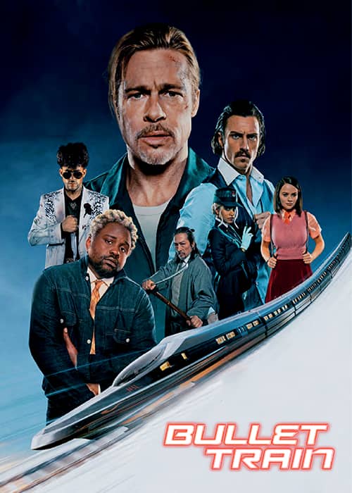 bullet train 2022 movie فیلم سینمایی قطار سریع السیر - محصول 2022