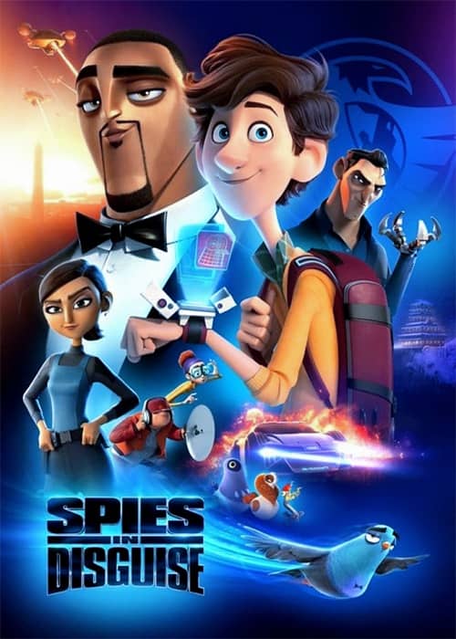 spies in disguise 2019 animation انیمیشن بالاتر از کفتر - محصول 2019